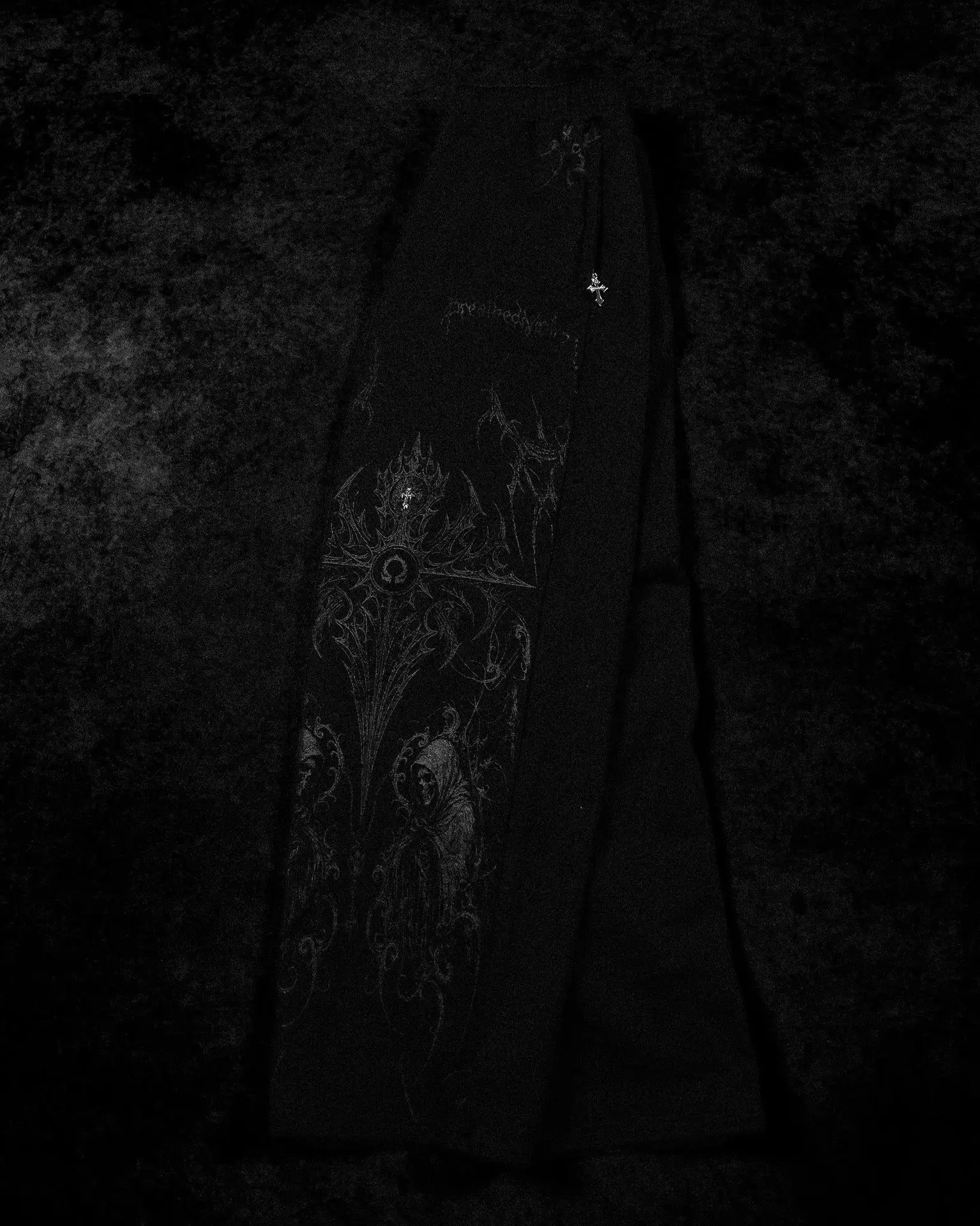 Black and black