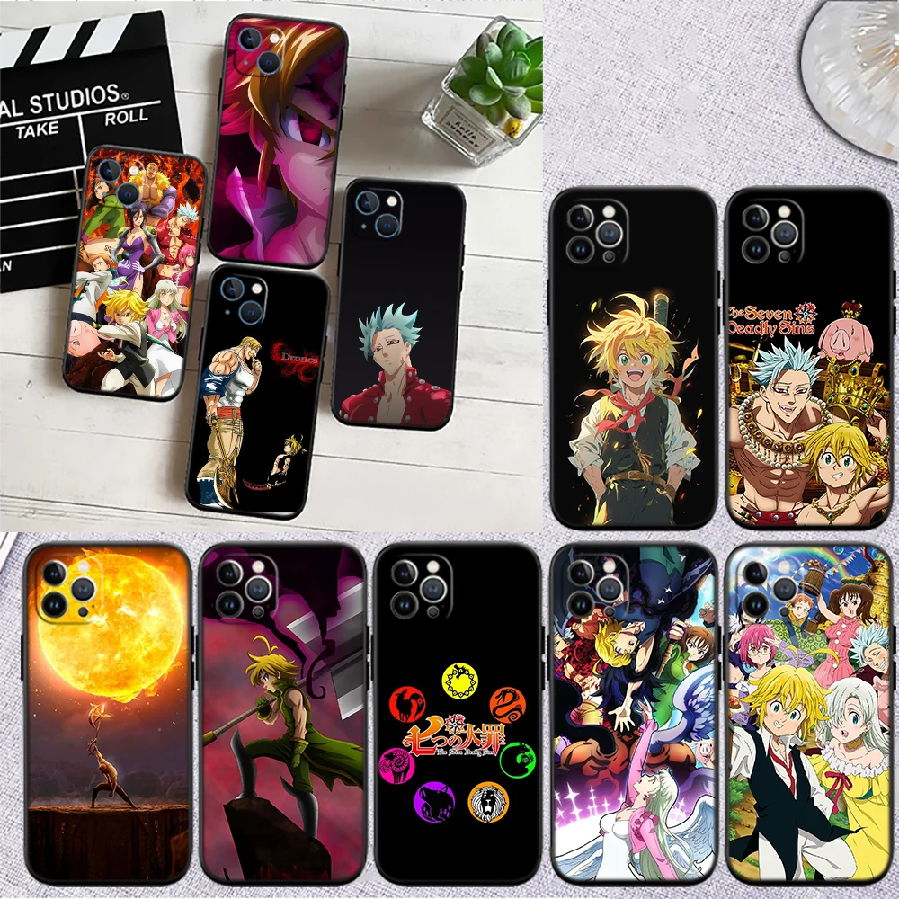 S-Seven D-Deadly Sin Phone Case for Samsung Galaxy S20 S21 S22 Ultra FE Plus A21S A22 A24 A25 A26 A30 A30S A31