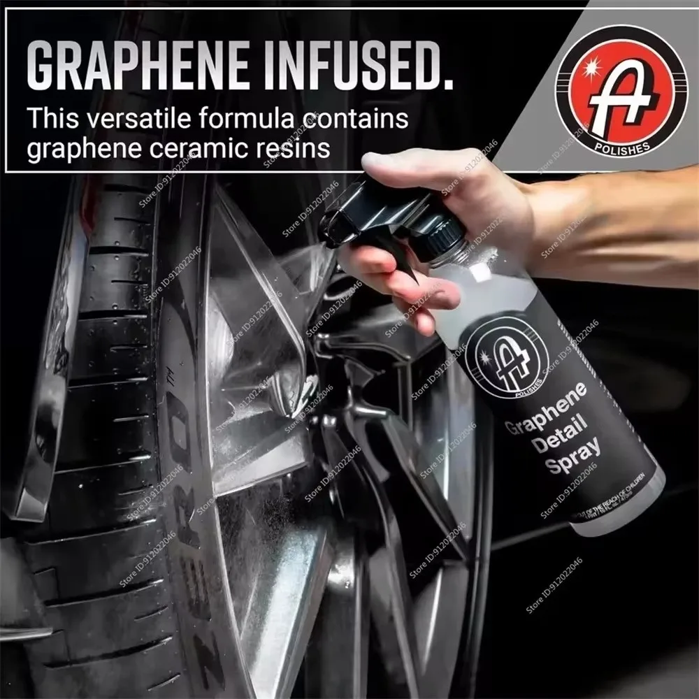 Polishes Graphene Detail Spray Extend Protection of Waxes Sealants Coatings Waterless Detailer Clay Bar Drying Aid Add Ceramic