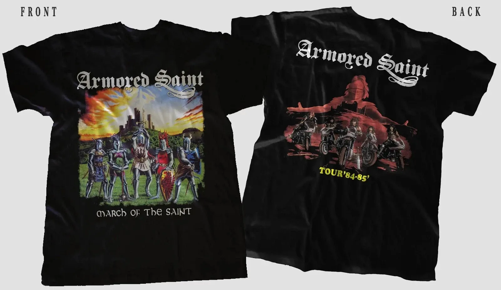 Armored Saint Band March of The Saint T Shirt Size S-5XL