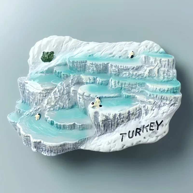 Turkey Travelling Souvenirs Cappadocia Fridge Magnets Kemer Antalya Pamukkale Fridge Stickers Home Decor Wedding Gifts