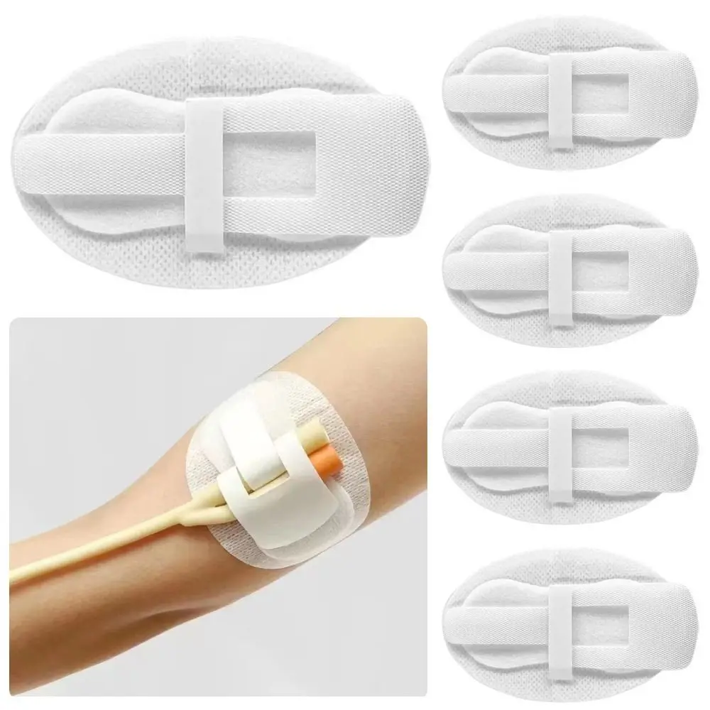 5pcs Foley Catheter Catheter Stabilization Device Fixation Urine Catheter Tube Holder Stabilization Anti Slip Leg Band Holder