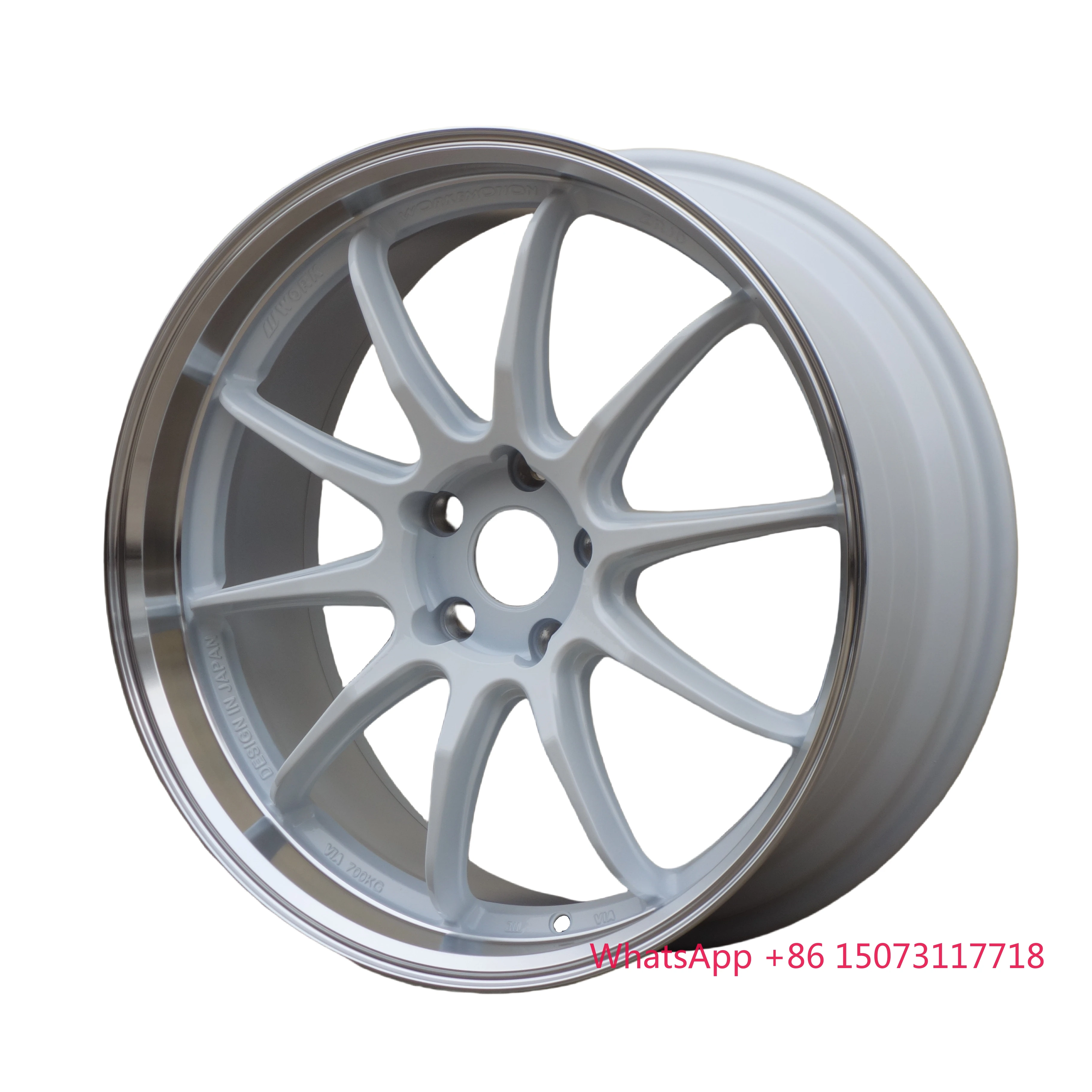 

ZR10 18-19 Inch White Machined Lip Wheels Flow Forming 5x1143 5x120 High Load Capacity for Passenger Cars