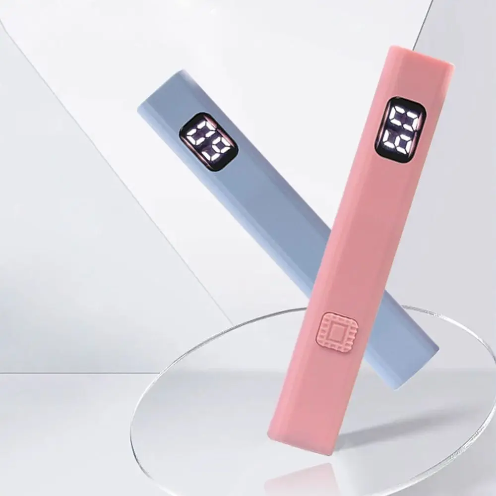 เครื่องอบเล็บแบบพกพา ชาร์จไฟได้ พร้อมหน้าจอสัมผัส ใช้หลอดไฟยูวีแอลอีดี อบแห้งเร็ว ขนาดเล็ก ใช้สำหรับทำเล็บเองที่บ้าน