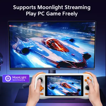 Kinhank K56 掌上型遊戲機,安卓 14 系統,5.5 吋觸控屏,內建 50 多款模擬器,支援 DC/MAME/SS/PSP 等復古遊戲平台 8 最佳銷售 安卓掌上型遊戲機 - №5