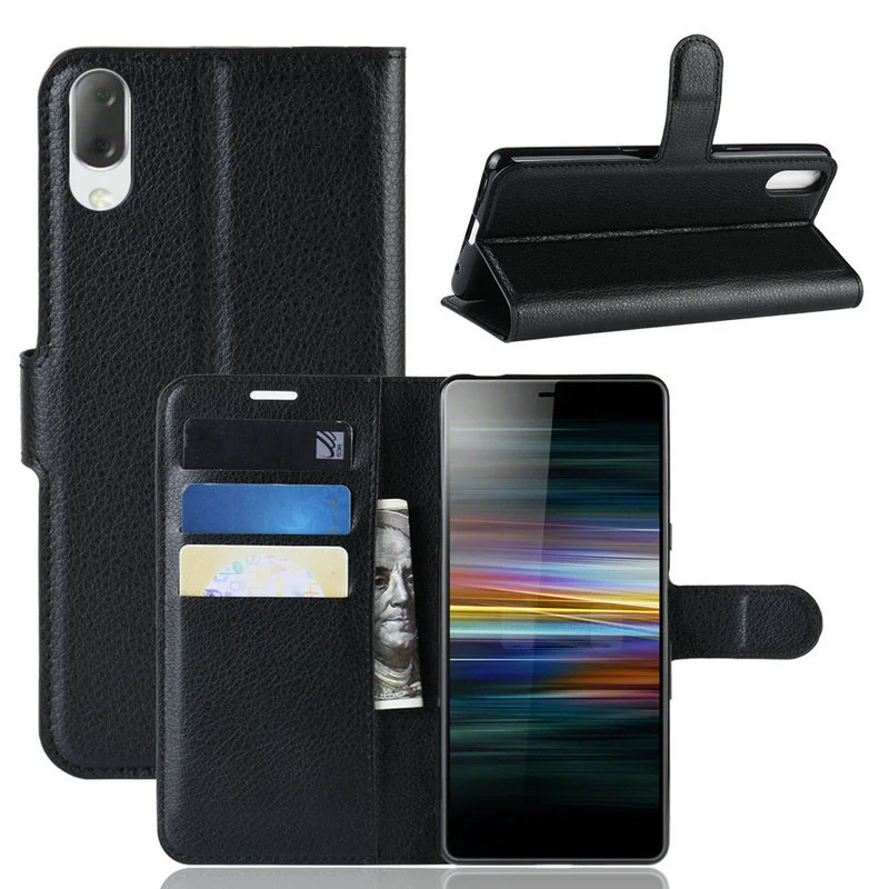

For Sony Xperia L3 Wallet Phone Case for Sony Xperia L3 I3312 I4312 I4332 I3322 Flip Leather Cover Case Capa Etui Coque Fundas