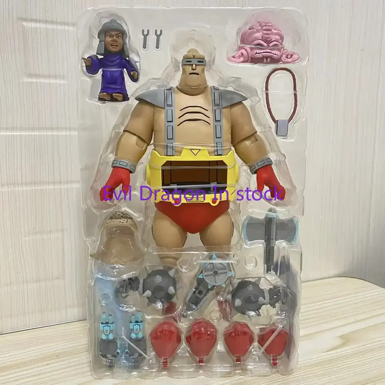 

Робот Neca Teenage Mutant Ninja Turtles, оригинальный Wrath of Krang 54157, 7-дюймовая анимированная версия, экшн-фигурка, игрушки Tmnt, подарки