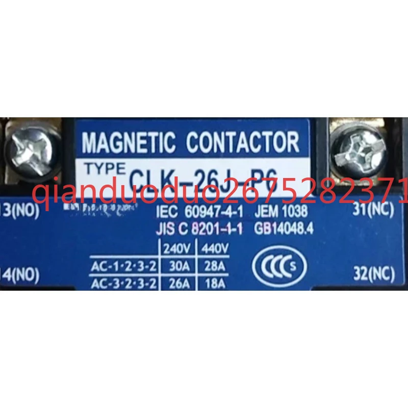 日本向け室内用acコンタクタclk-26j-p6に最適