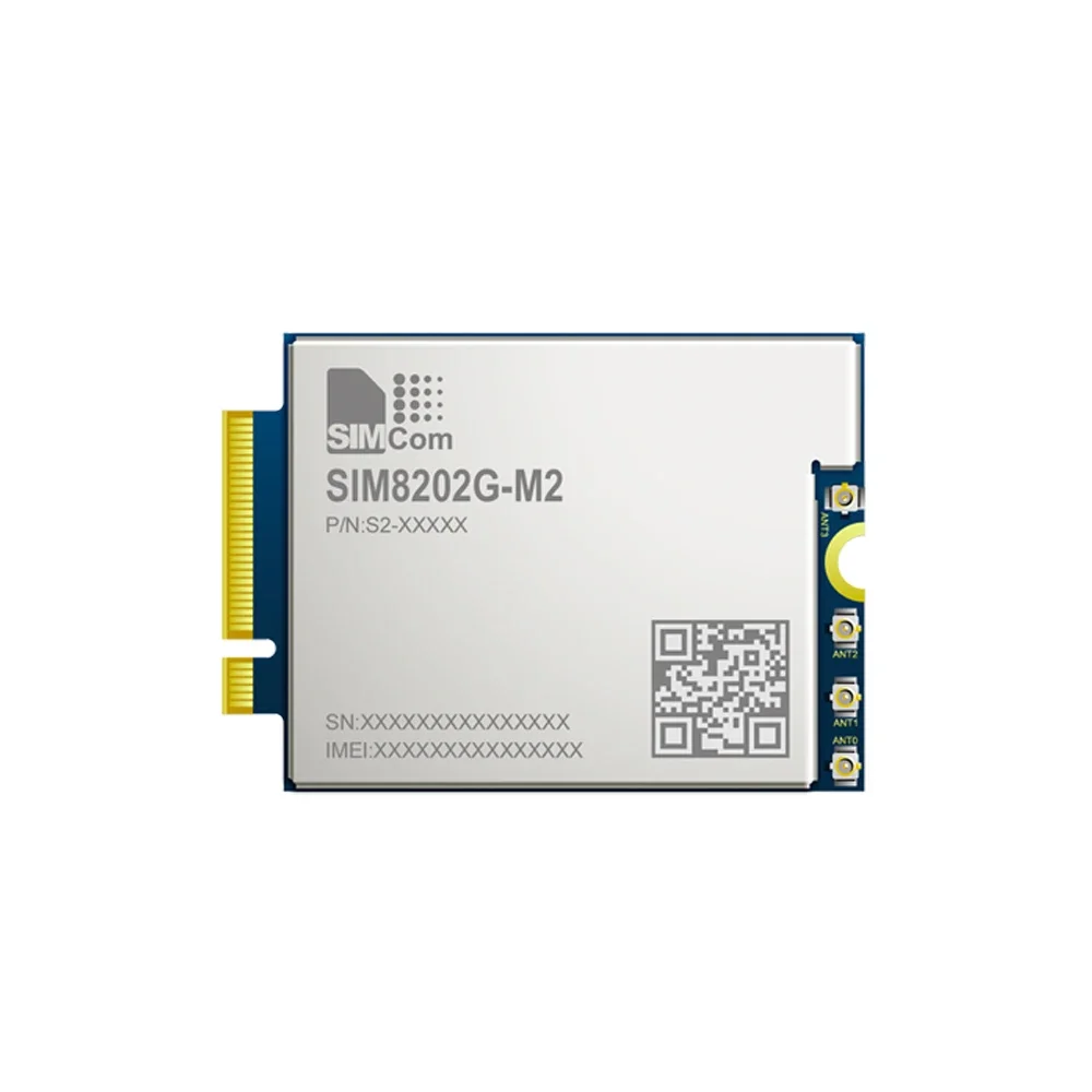 

SIMCOM SIM8202G-M2 Multi-Band NR/LTE-FDD/LTE-TDD/HSPA 5G module SIM8202G 5G NSA/SA