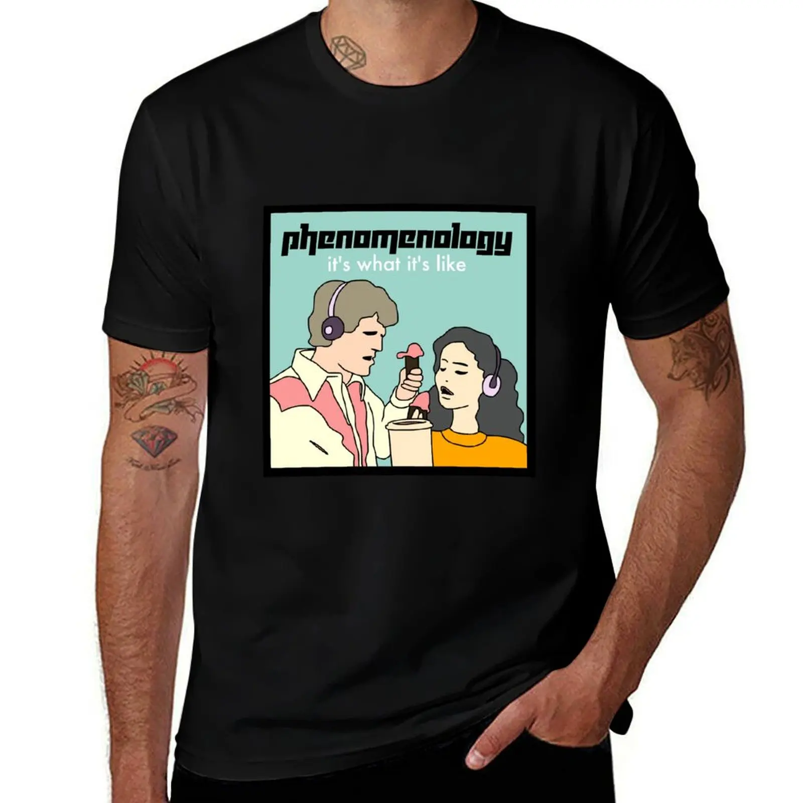 

Phenomenology: It's What It's Like футболка мужская футболка хлопковая футболка мужская простая футболка