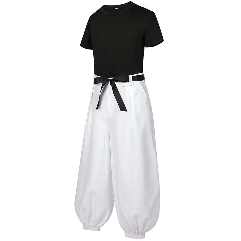 أزياء Jujutsu JJK Manga Anime Fushiguro Toji Satoru Gojo التأثيرية تي شيرت وسراويل الهالوين وعيد الميلاد #4