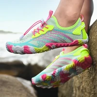 Women Quick Dry Barefoot Water Shoes, Breathable Lightweight Aqua Beach Sneakers, Non Slip Swim Surfing Diving Footwear for Outdoor River Hiking Walking 3