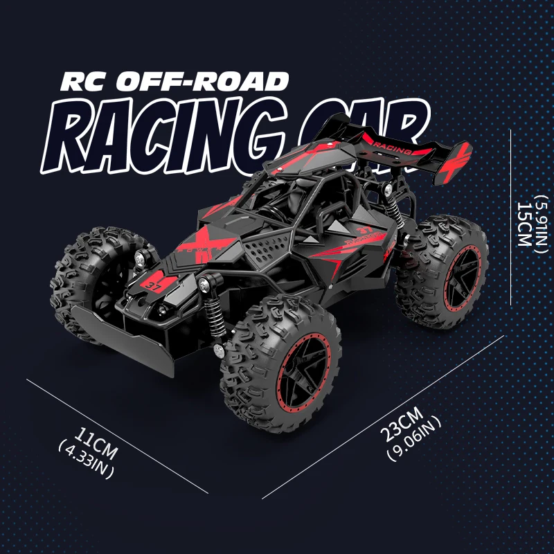 JJRC 2,4G RC Off-road Klettern Drift Auto Fernbedienung High Speed Fahrzeug Mit Lichter Mountainbike Auto 15 KM/H Kinder Spielzeug Jungen