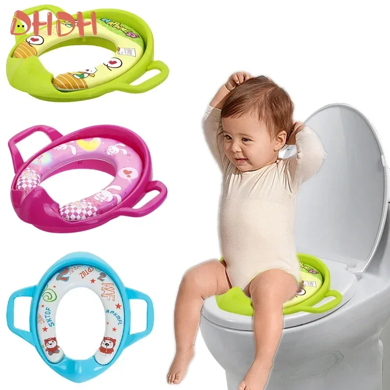 Toddler Potty Baby Toilet Trainer Portable Training Toilet For Travel Stable And Safe Oval Bottom Design Non Slip Potty For