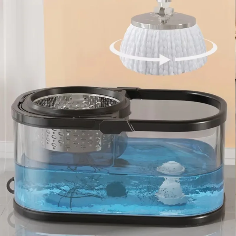 Factory price 360-degree rotating mop with bucket cleaner, easy to use