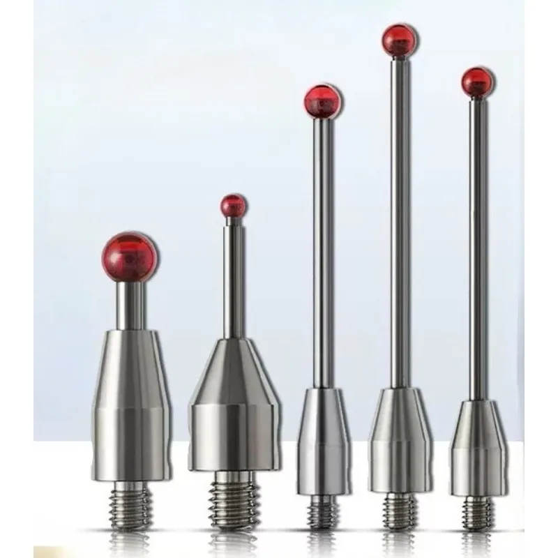 CMM Probe M4 Thread 6.0mm Ruby Ball Tungsten Carbide Stem L20mm for A-5003-4796