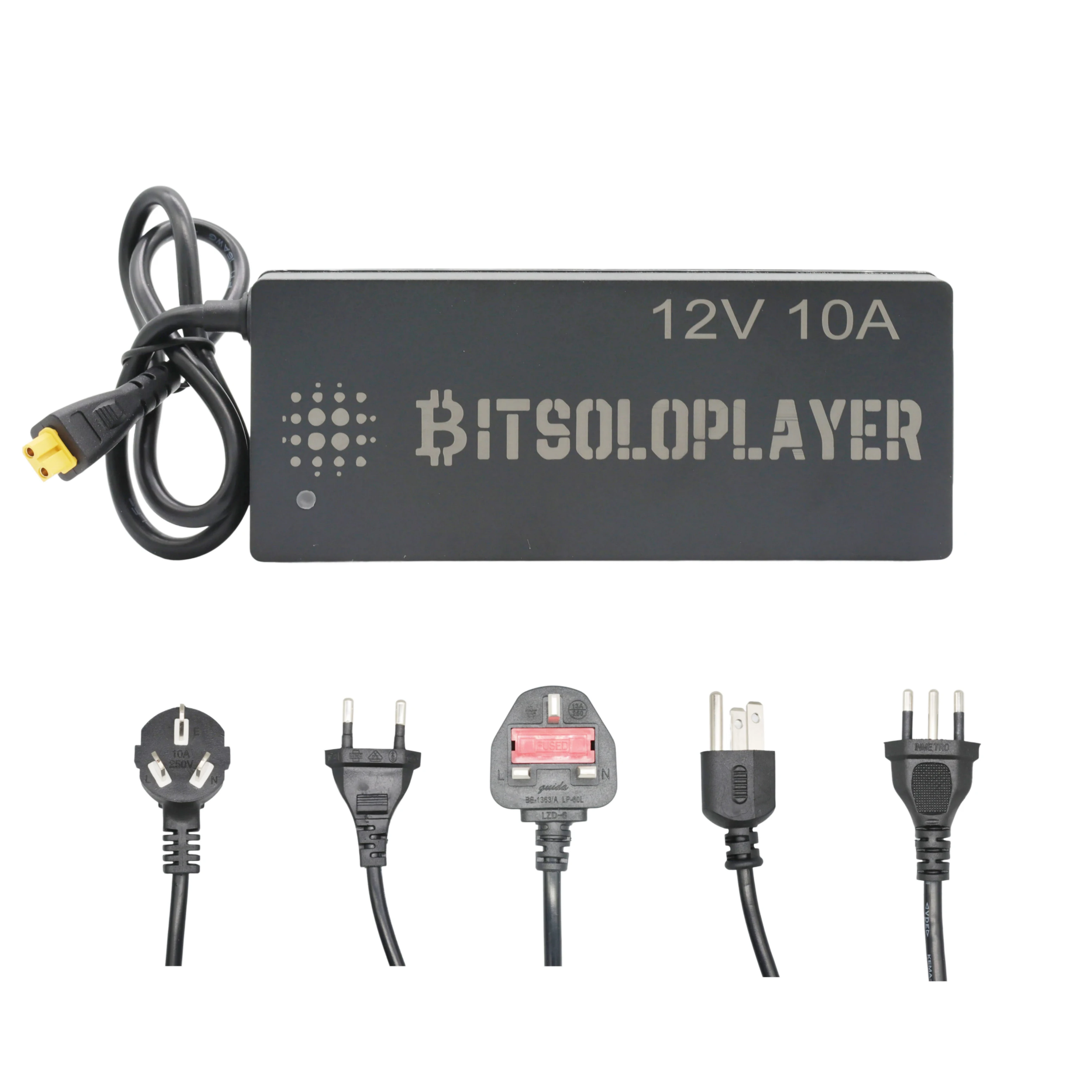 120 W XT30 DC-Netzteil 12 V 10 A, geeignet für NerdQaxe++ Rev6.1 Bitcoin Miner