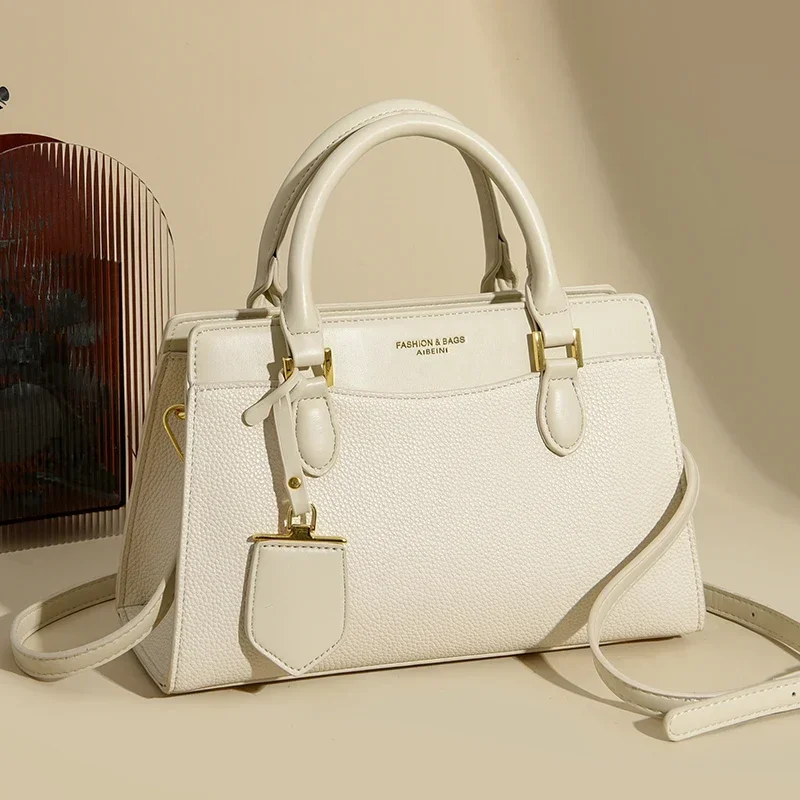 Fashion Brand Tote Bag Shoulder Crossbody Bags for Women 2024 New Luxury Leather Handbags Female Designer Messenger Bag Purse