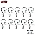 Size8 Silver 10PCS