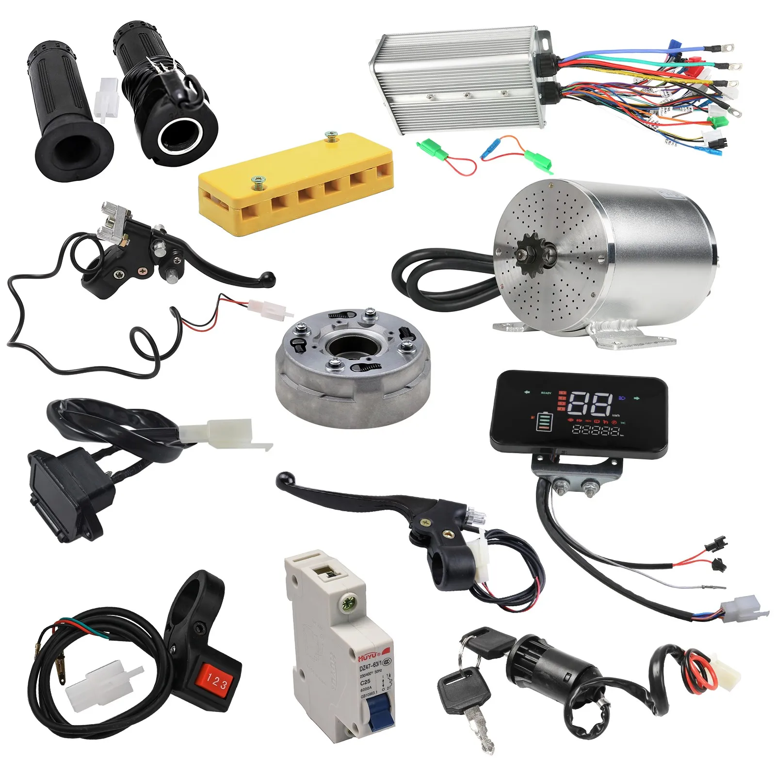 

60V 72V 2500W 3000W Motor Kit Bike ATV Quad Buggy Go Kart Scooter UTV