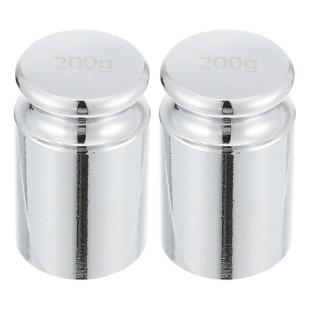 

2 pcs 200G Precision Calibration Weight Lab Use For Digital Scale Balance Accurate Measurement Scientific Experiments Laboratory