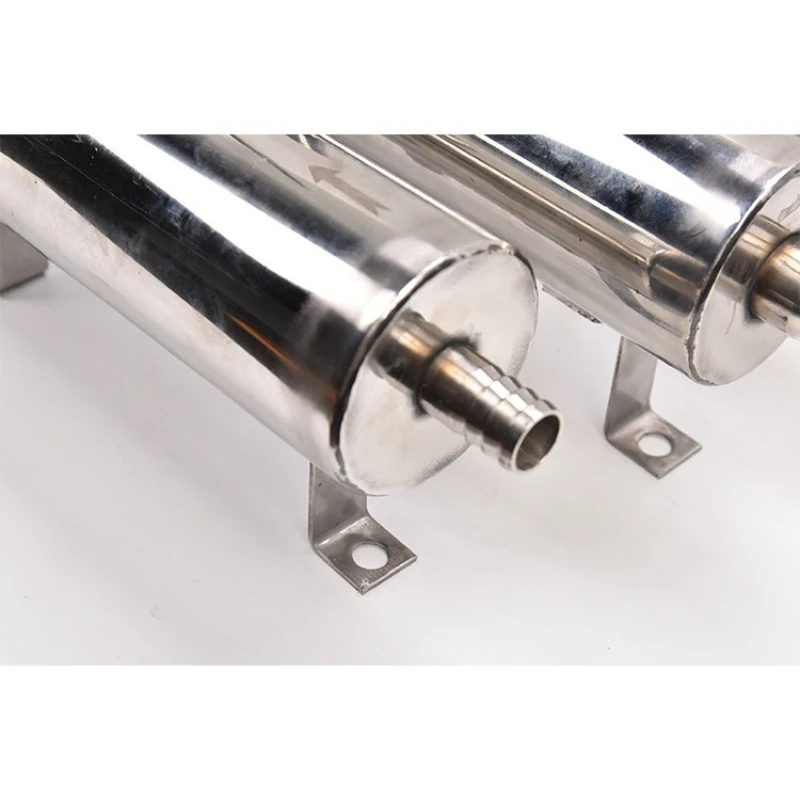 Stainless Steel Water Jacket Heater, Engine Self-circulating Coolant Preheater Device for Diesel Generator Set Spare Parts