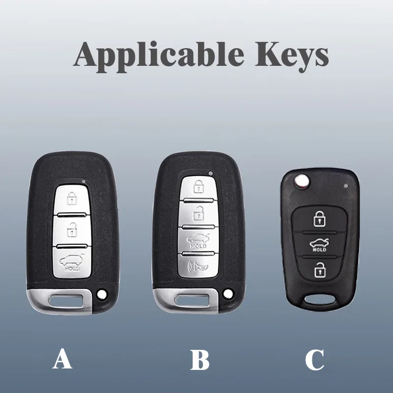 For Kia EQUUS 2012 Optima K5 2011 Forte Opirus Rohens Ix 35 2012 SOUL SORENTO MOHAVE Borrego Shuma 3 4 Button Car Key Case Cover - view 2