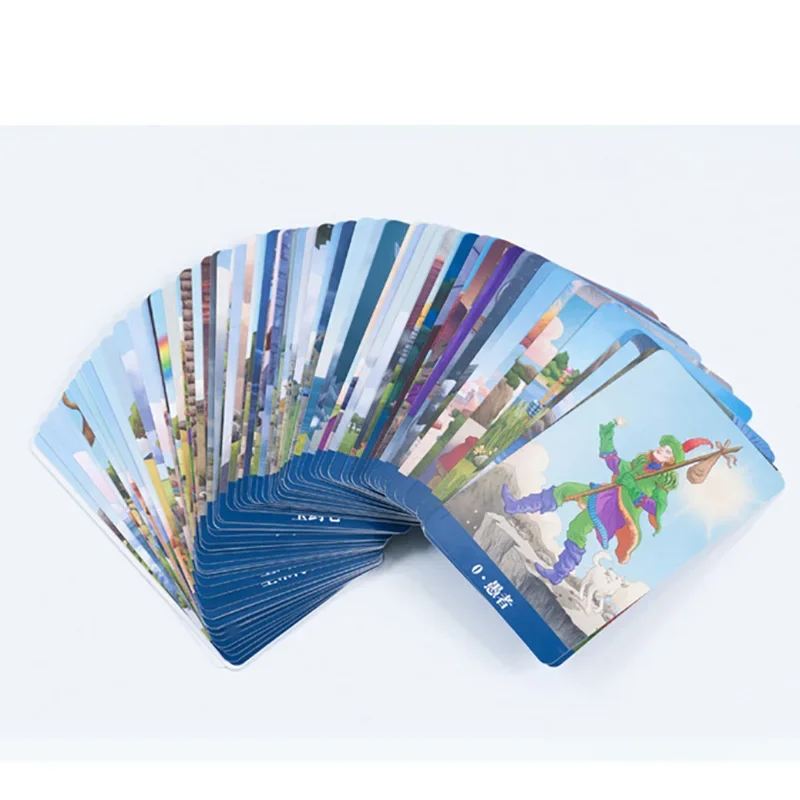 Classic Tarot Cards Divination Cards Game 12*7cm Cards Chinese Version Family/Friends