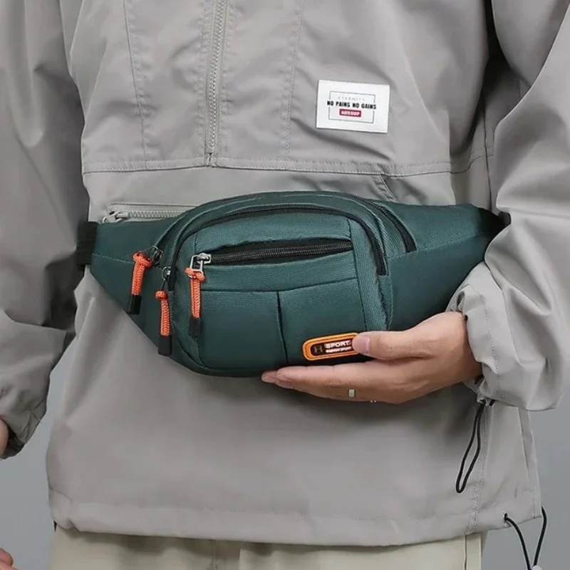 

Waterproof Fishing Waist Fanny Pack Large Capacity Oxford Tactical Bag for Outdoor Hiking Camping Tackle Storage Men Women