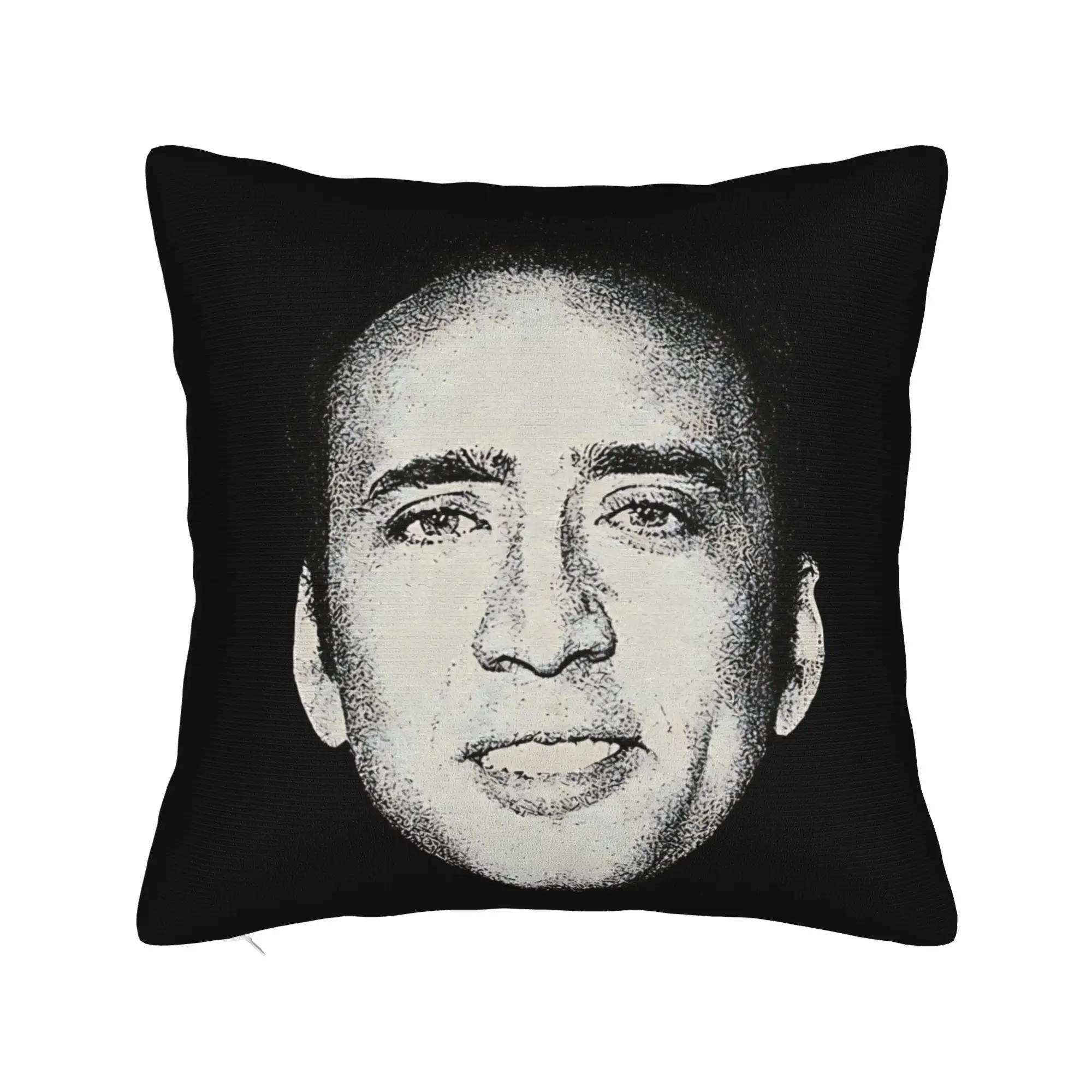 Nicolas Cage Close Up   Pillow Cover  Custom Cushion Cover Cute Funny Pillow Case For Sofa Home Decoration