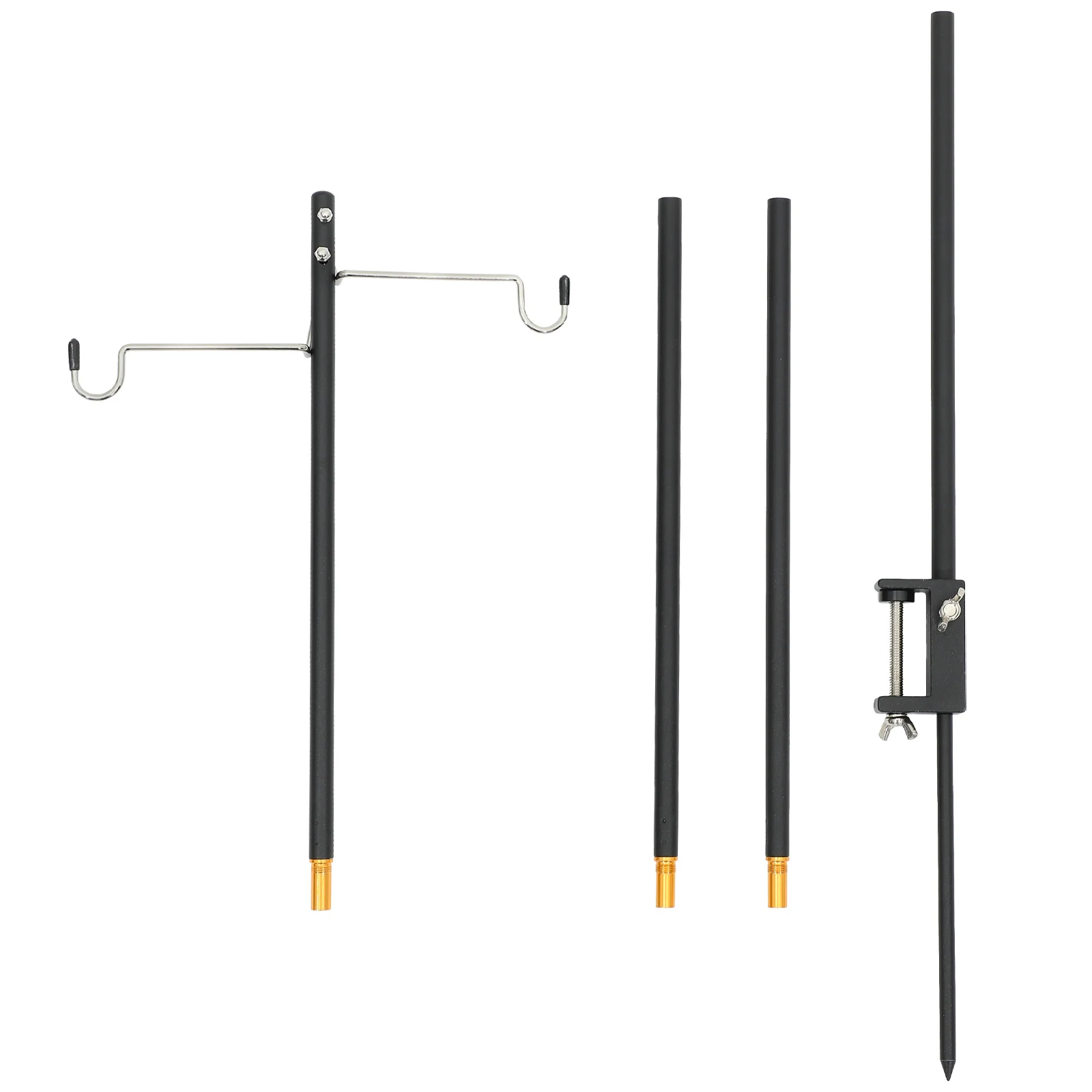 

1Set Portable Outdoor Lantern Stand Camping Light Pole Rack Folding Aluminum Alloy Adjustable Lamp Holder Lantern Stand