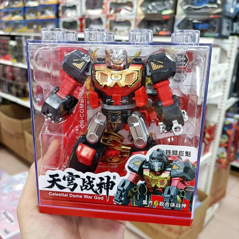 Deformation Toy Yue Xing Tian Qiu God of War Robot King Kong Alloy Version Liuhe Body Hand-made Model Boy Puzzle