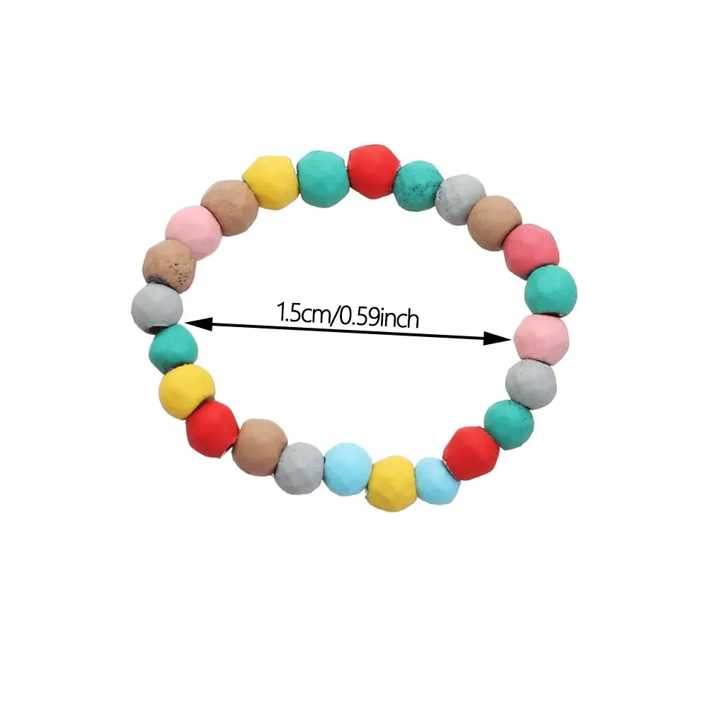 3Pcs Colorful Beads Watch Ring for Apple watch Smart Watch Strap Decoration Watch Band Charm With Decorative Ring Loop Jewelry