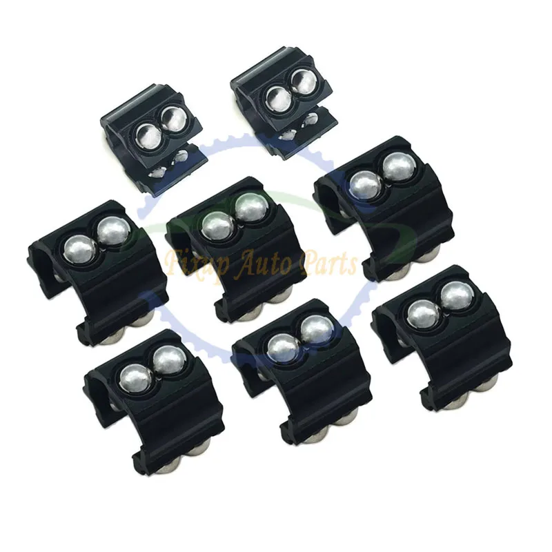 8PCS 02E DQ250 Auto Transmissie Lager Slide Drivetrin Glijdende Mouw Shift Vork Lager voor VW Audi Skoda kever Touran