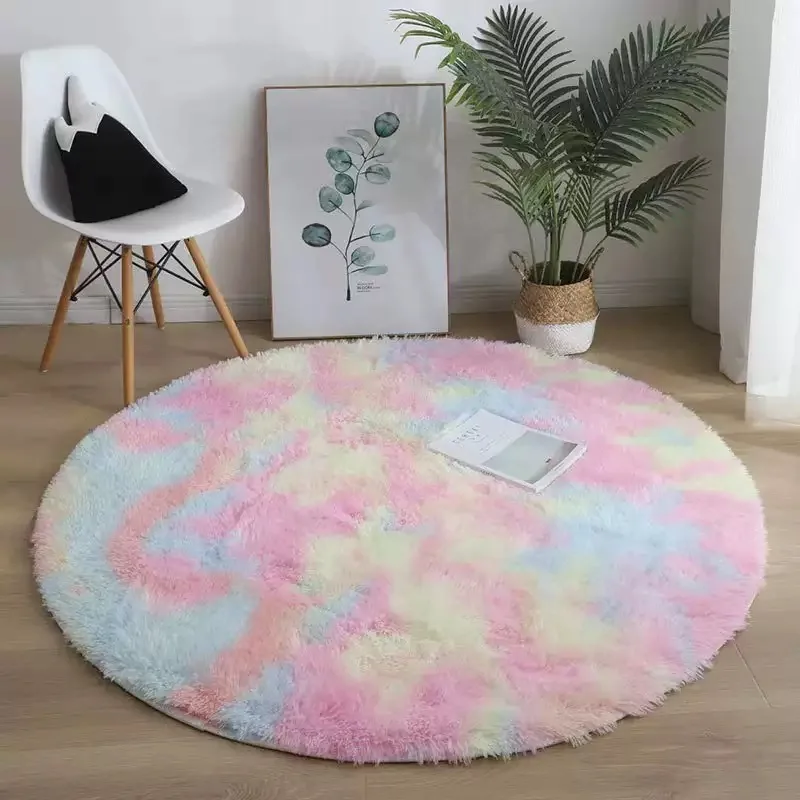 

Carpet for Living Room Plush Rug Bed Room Floor Fluffy Mats Anti-slip Home Decor Rugs Soft Velvet Carpets Kids Room Blanket