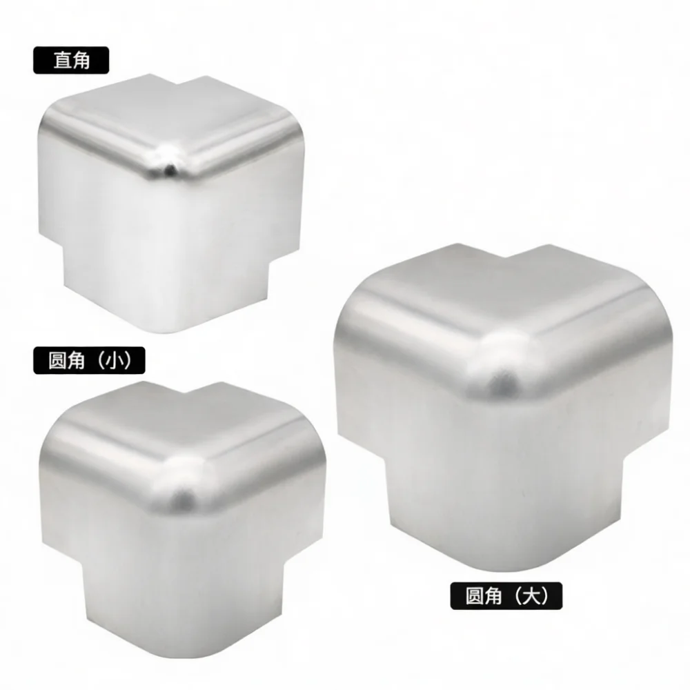 Vehicle Body Hardware Accessory Stainless Steel Corner Protector For Refrigerated Box Truck Trailer Structural Reinforcement