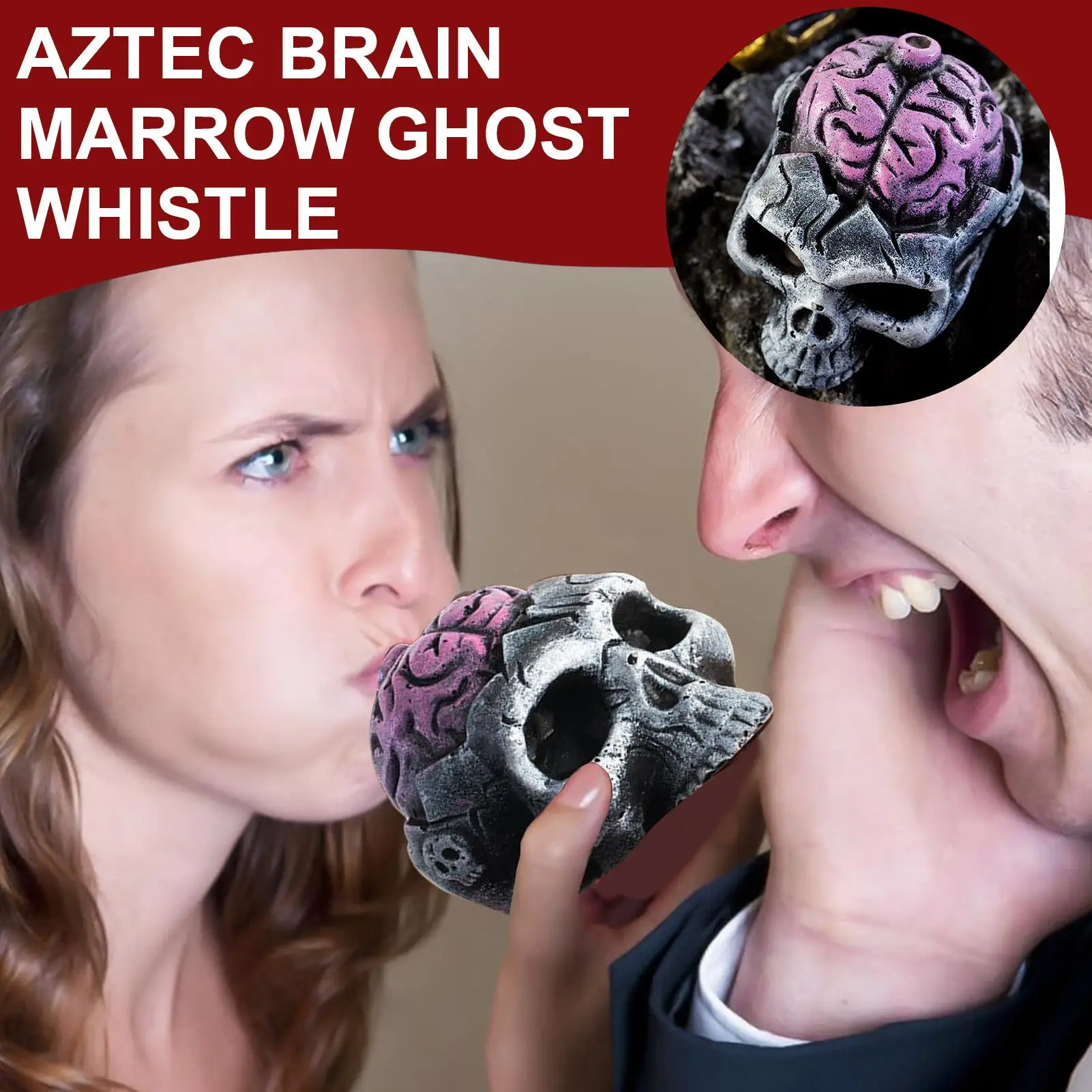 

Свисток крика, страшный свисток на Хэллоуин, страшный дизайн мозга, розыгрыш, предупреждающий инструмент для молодежи, реквизит для фотосессии, кемпинга, пешего туризма, ночного времени