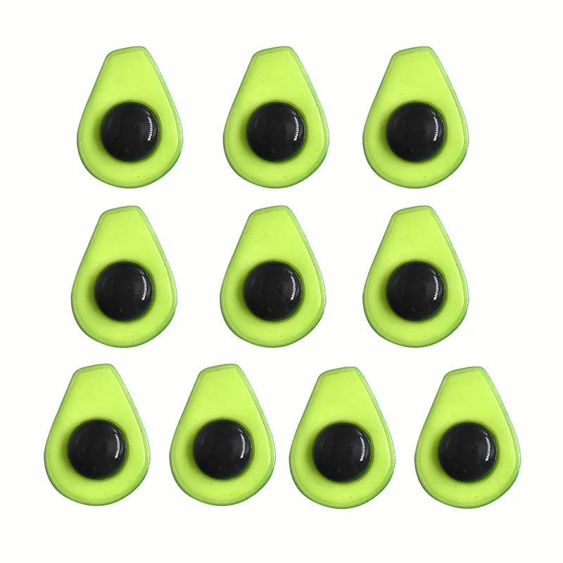 Fruit Avocado Fridge Magnet Simulated Green Food Whiteboard Refrigerator Message Post Magnetic Sticker Home Kitchen Decoration