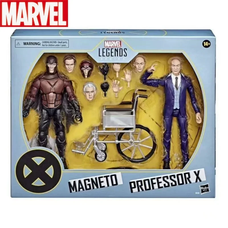 

[in Stock] Genuine Marvel X-men 20th Anniversary Sdcc Exclusive Magneto And Professor X New Model Collection Toys