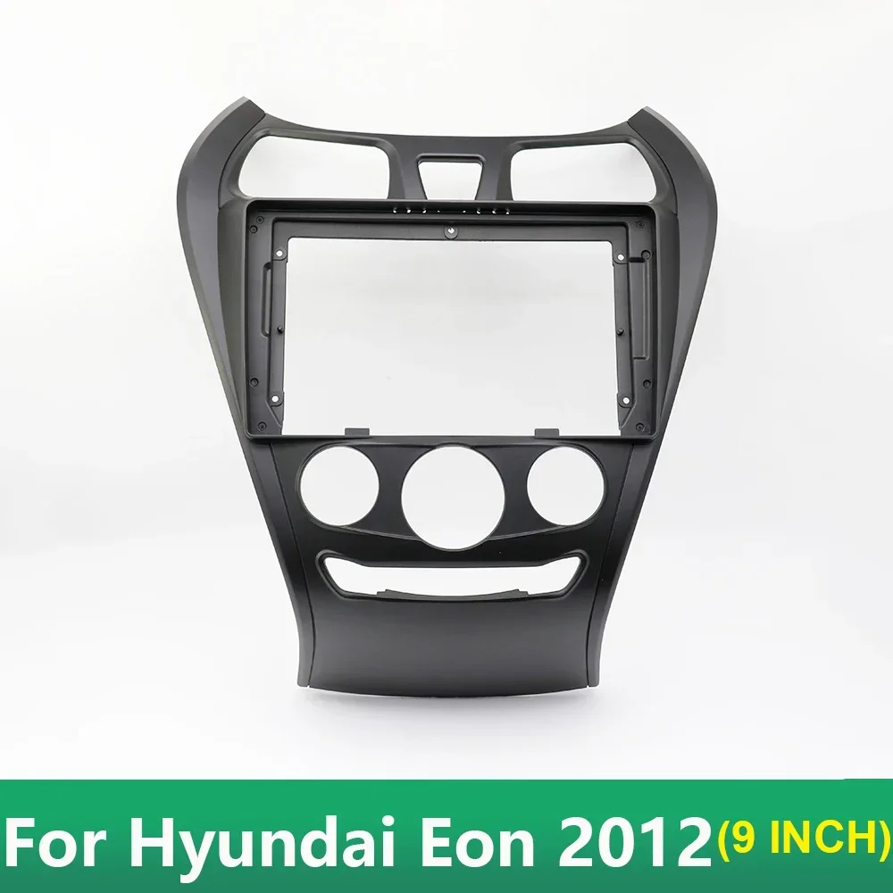 

For Hyundai Eon 2012 Car Dvd Player Fascia Black Frame Auto Stereo Center Console Holder Fascia Trim Bezel Faceplate