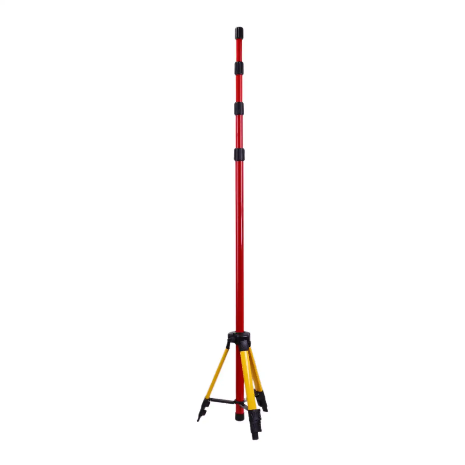 

Level Telescopic Rod Leveling Wall Bracket Stand with Tripod Convenient Spring Base Level Lifting Rod for Professional Indoor