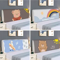 Breathable Fabric All-inclusive Bedhead Cover Nordic Simple Dust-proof Soft Headboard Generous Universal Back Cover