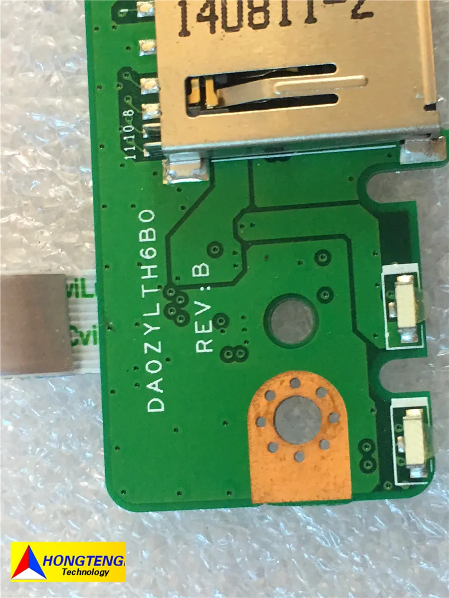 Used Original FOR Acer Aspire ES1-711 SD Card Reader Board w/ Cable DA0ZYLTH6B0 100% TESED OK