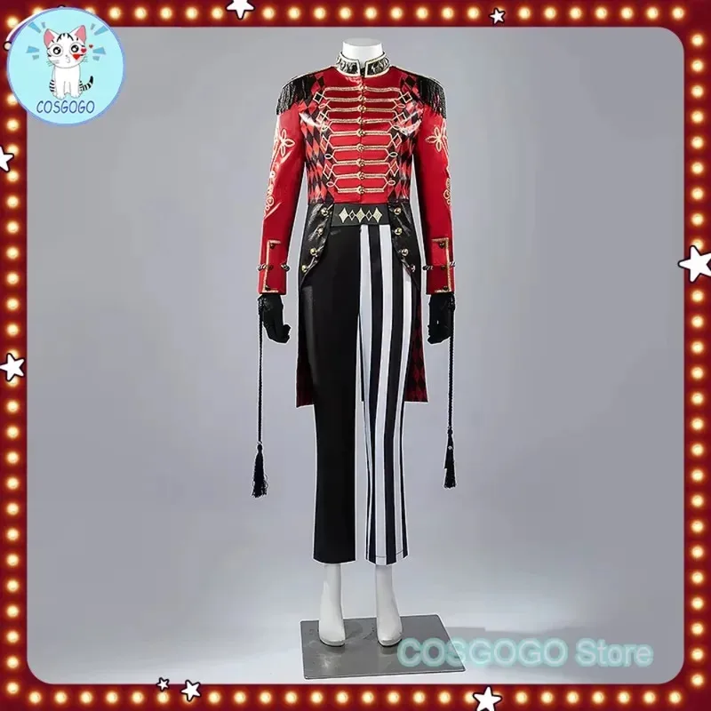 

COSGOGO Витая страна чудес сцена в игривой земной клетке косплей костюм Хэллоуин карнавальный комплект униформа