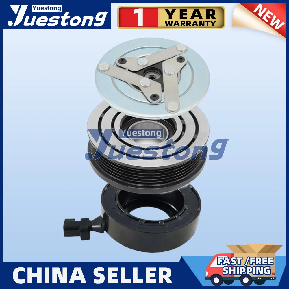 AC Compressor Clutch for Volvo S60 Mk2 S80 Mk2 V40 Mk2 XC60 Mk1 1.6T 2.0T VS-16 FORD RANGE ROVER EVOQUE B4164T 36012441 31305786