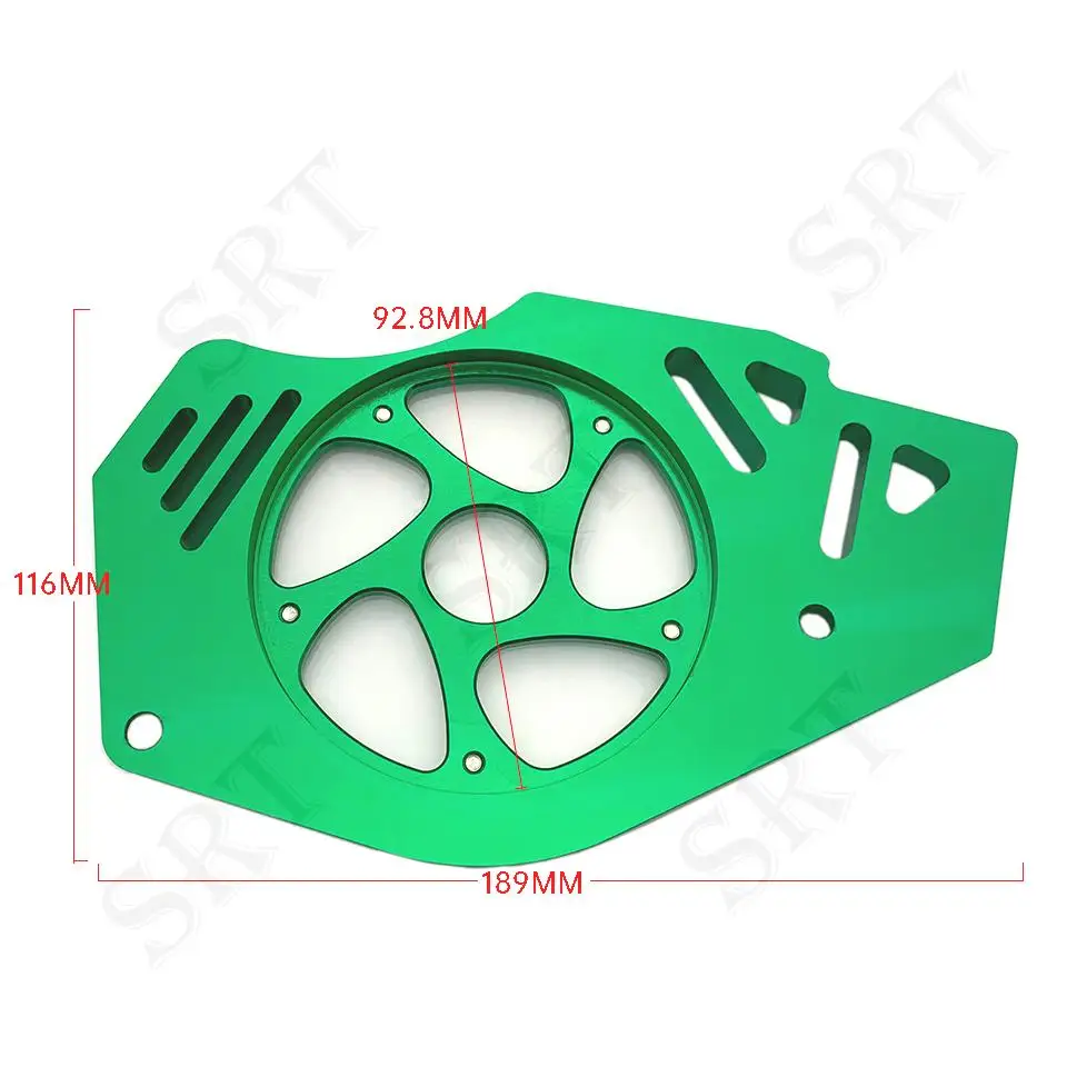 Cocok untuk Kawasaki Ninja 650R ER4F ER6F 2006-2016 Aksesori Motor Penutup Dekoratif Pelindung Rantai Sproket Depan