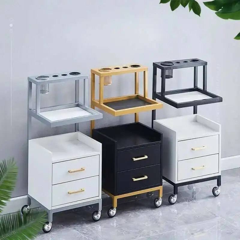 

Tea Storage Nail Tattoo Spaesthetician Salon Trolley Makeup Salon Trolley Barber Carrello Portaoggetti Salon Furniture RR50ST