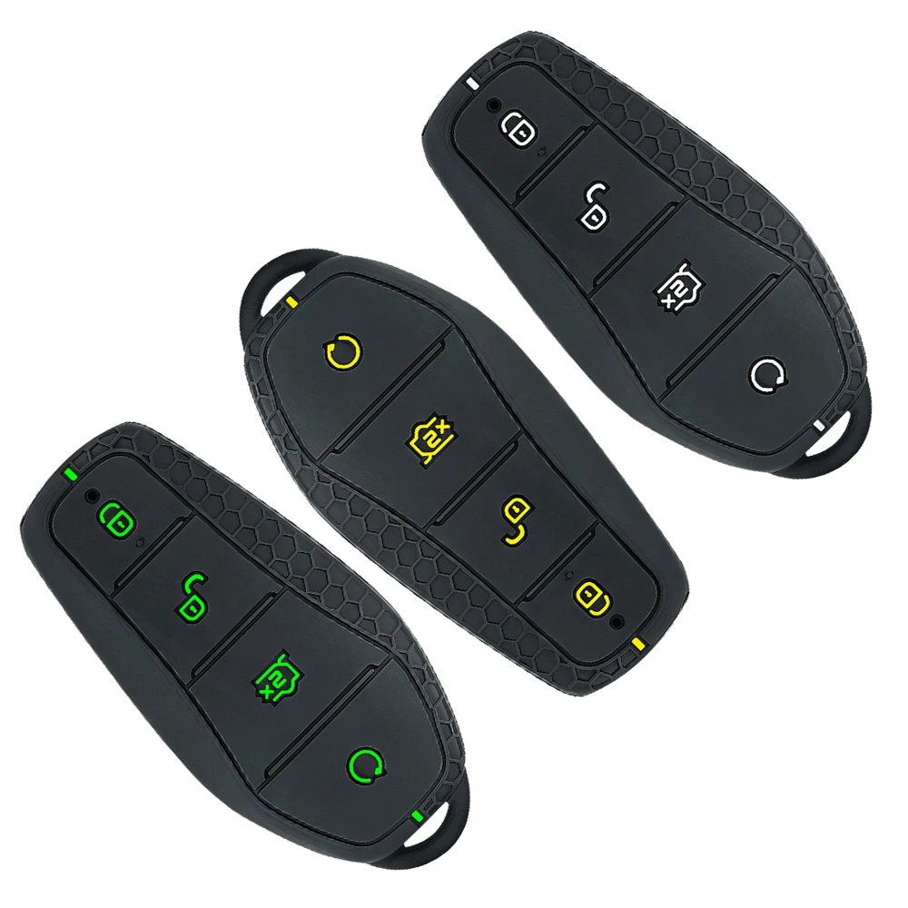 

Новый стильный силиконовый чехол-держатель для ключей автомобиля BYD Atto 3, Han EV, Dolphin, Song PRO Max, Tang DM, Yuan, Dolphin E2, Qin PLUS