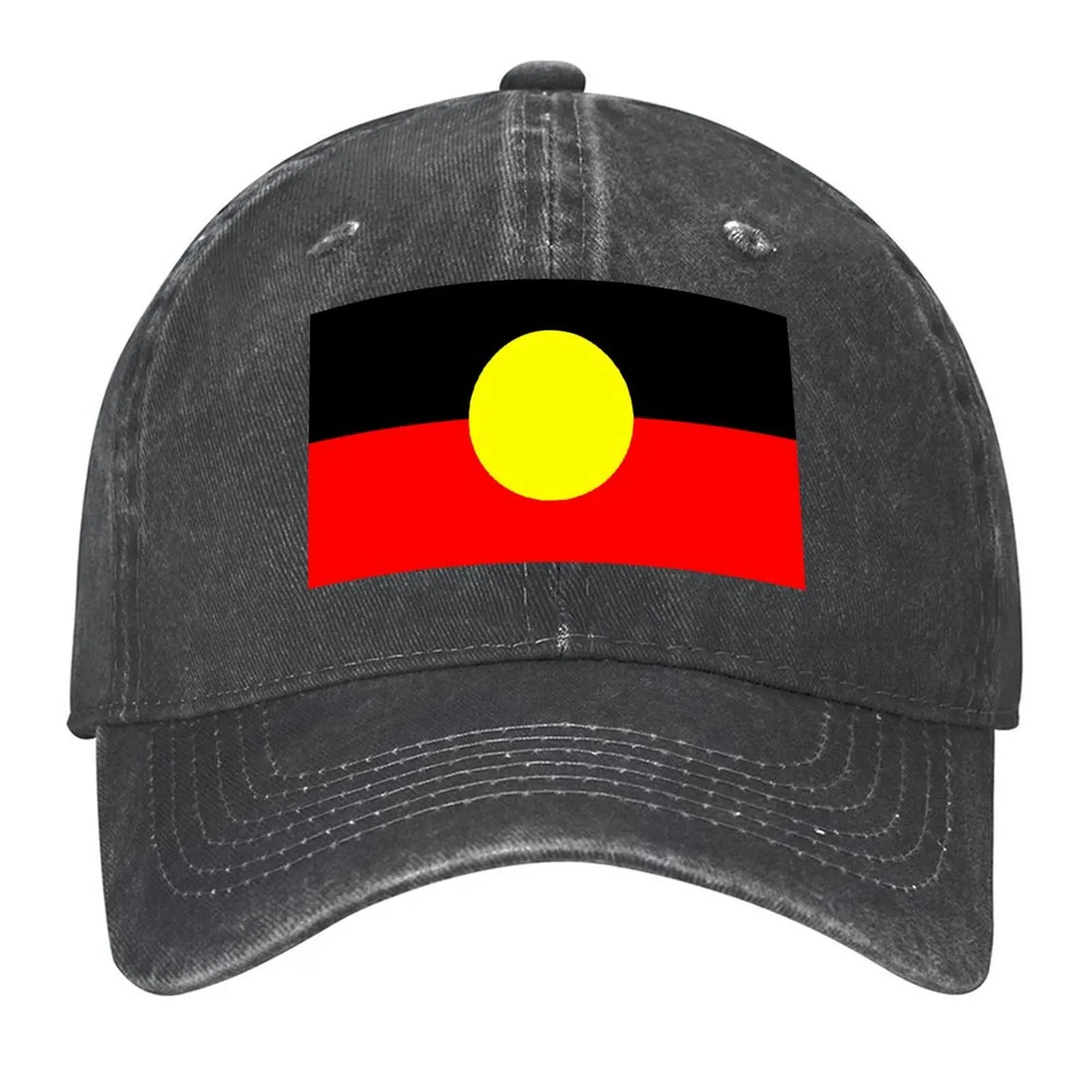 

Australian Aboriginal International Flag Baseball Cap Luxury Hat designer cap fishing caps man Women's Golf Wear Men's