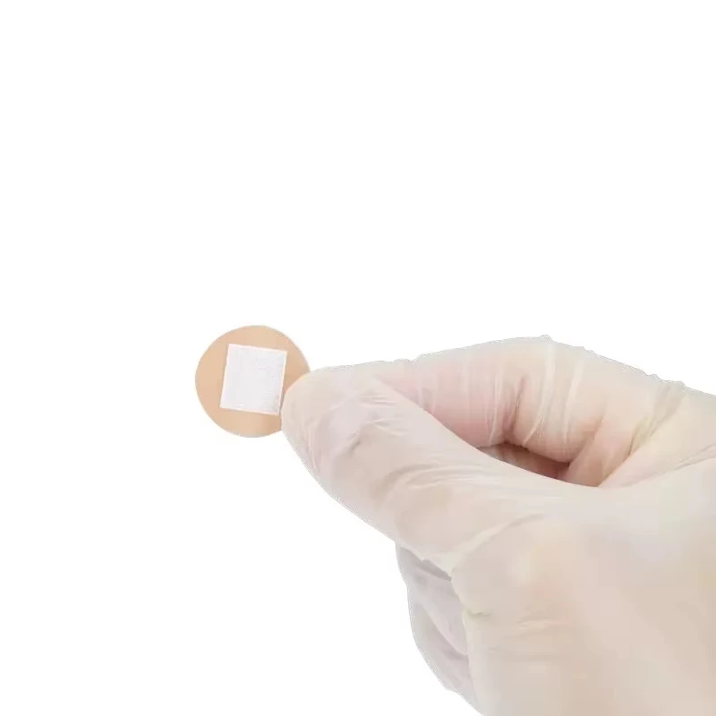 100Pcs Mini round Band Aids Waterproof Small Wound Dressings Medical Adhesive Tape for Quick Cuts And Bites